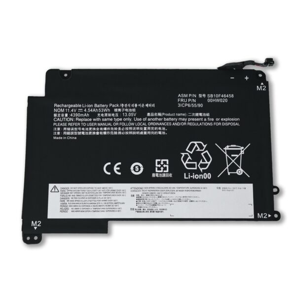 Laptop Battery for LENOVO 00HW020 ThinkPad P40 Yoga 14 460 00HW021 SB10F46458 SB10F46459