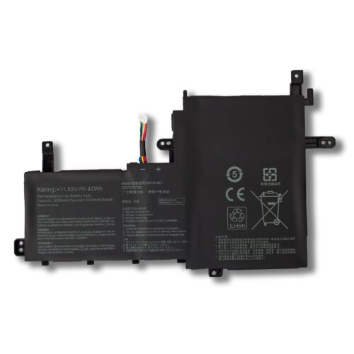 Laptop Battery for ASUS B31N1842 S5500F V5050E V5100E M5100U S531F B31N1842