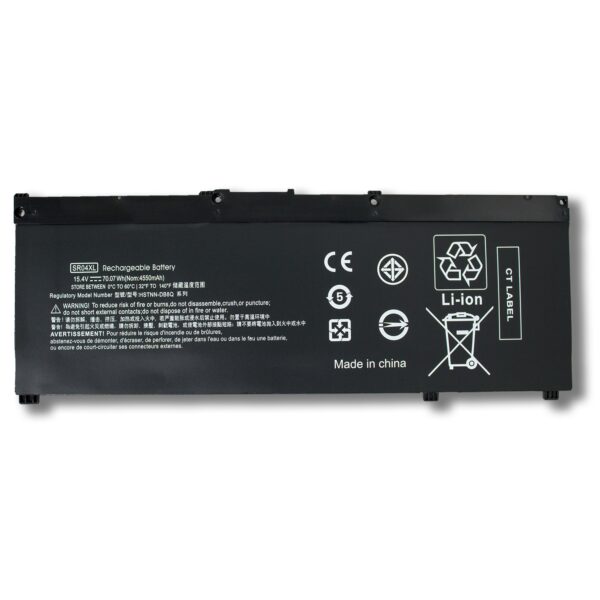 Laptop Battery for HP SR04XL Pavilion Gaming OMEN 3/4/5 Gen TPN-Q211 C133 C134