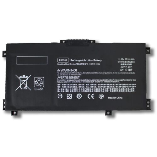 Laptop Battery for HP LK03XL Envy15 X360 15-bp103TX TPN-W127 W128 W132 W134 W135 W137
