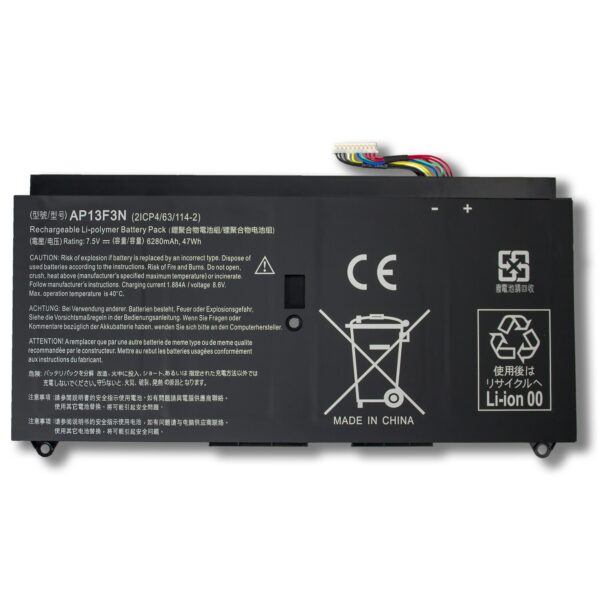 Laptop Battery for ACER AP13F3N S7-391 392 393 54204G25Tws