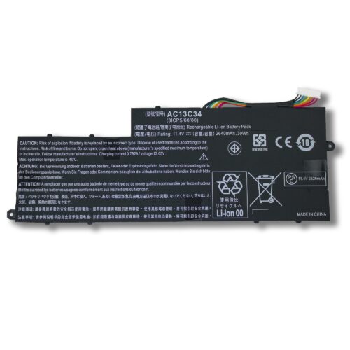 Laptop Battery for ACER AC13C34 V5-122P V5-132 E3-111 E3-112 ES1-111M MS2377