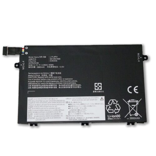 Laptop Battery for LENOVO L17L3P51 ThinkPad E480 E485 E580 E585 E490 E590 L17M3P52 sb10k97606 01AV447 01AV448