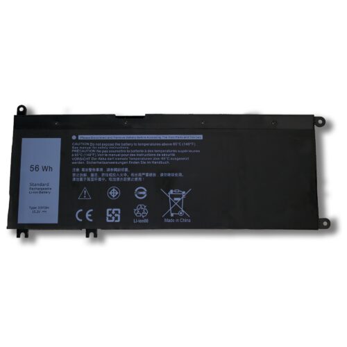 Laptop Battery for DELL 33YDH Battery for Dell 33YDH 17 7000 7779 13 7353 17 7778 15 7778 15 7577 P30E 7786 7773 3779 G5 / 7588 3579 5587 G7 / G3 Latitude 13 3380 14 3490 - High Performance [15.2V/56Wh]