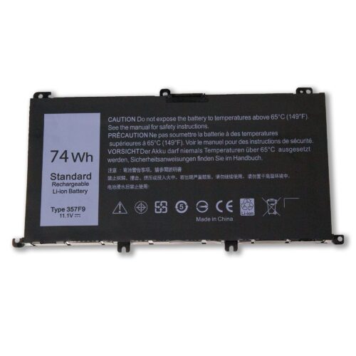 Laptop Battery for DELL 357F9 Type 357F9 71JF4 Battery Compatible with Dell Inspiron 15 7000 7559 7557 7567 7566 7759 15 5576 5577 INS15PD Series 15-7559 0GFJ6 P57F 071JF4 0357F9 6 Cell 11.1V 11.4V Li-ion Laptop Battery New