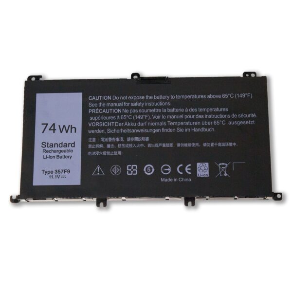 Laptop Battery for DELL 357F9 Type 357F9 71JF4 Battery Compatible with Dell Inspiron 15 7000 7559 7557 7567 7566 7759 15 5576 5577 INS15PD Series 15-7559 0GFJ6 P57F 071JF4 0357F9 6 Cell 11.1V 11.4V Li-ion Laptop Battery New
