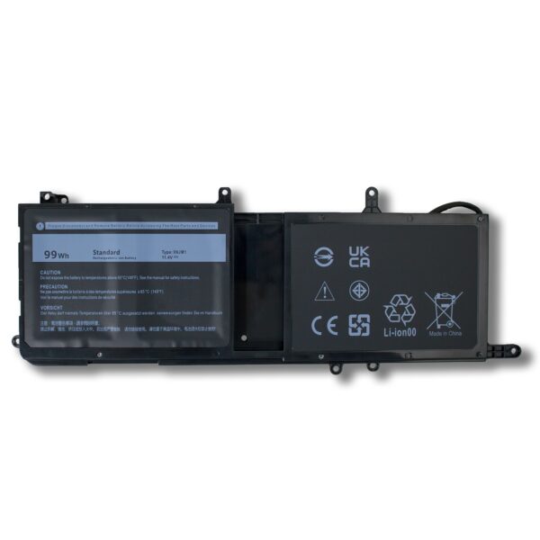Laptop Battery for DELL 9NJM1 Alienware 15 R3 R4 17 R4/5 P31E P69F