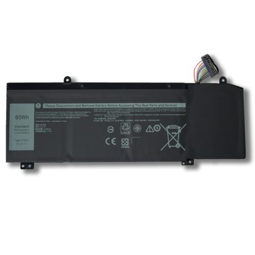 Laptop Battery for DELL 1F22N Alienware M15 M17 R1 P37E/P79/P82F