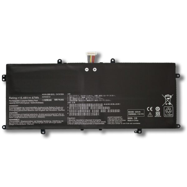 Laptop Battery for ASUS C41N1904 UXF3000E U4700E U4700J U4700I U3700J