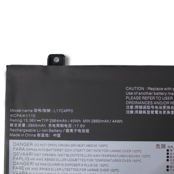 Laptop Battery for LENOVO L17C4PF0 IdeaPad Air 13IWL/13IML S530-13 L17M4PF0