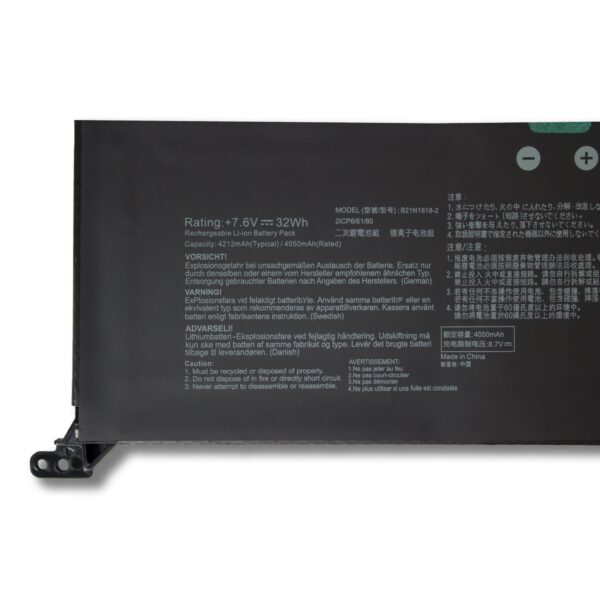 Laptop Battery for ASUS B21N1818-2 C21N1818 X512UB,F512D,A512F,X712FA