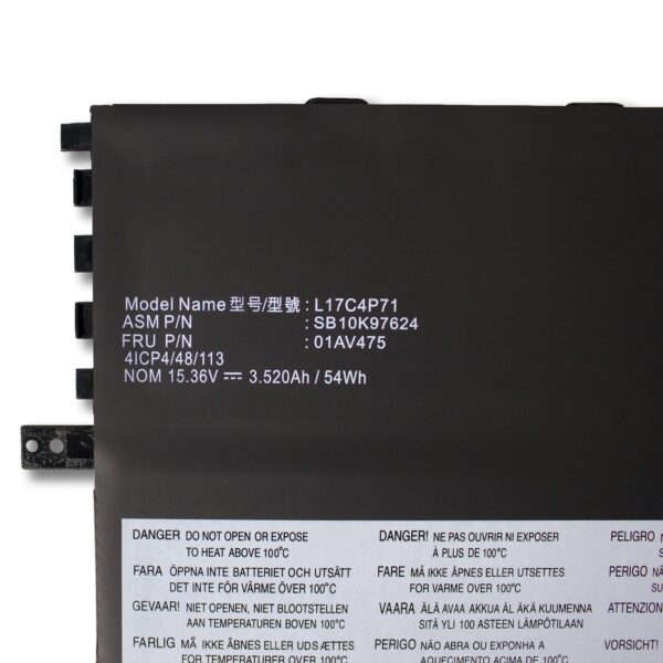 Laptop Battery for LENOVO L17C4P71 ThinkPad X1 Yoga 2018 L17M4P71 L17C3P71 L17M4P73 01AV474 01AV475