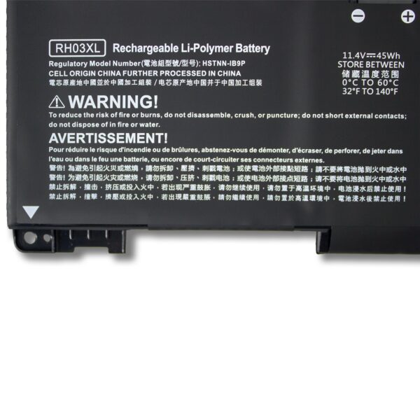 Laptop Battery for HP TypeA RH03XL TypeA ProBook 430 440 450 455 650 G8/G9