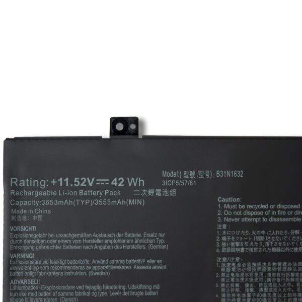 Laptop Battery for ASUS B31N1632 S4100U S4000U ZenbookX405