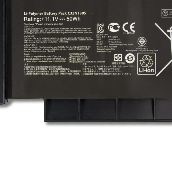 Laptop Battery for ASUS C32N1305 UX301 UX301L UX301LA UX301LA-1A
