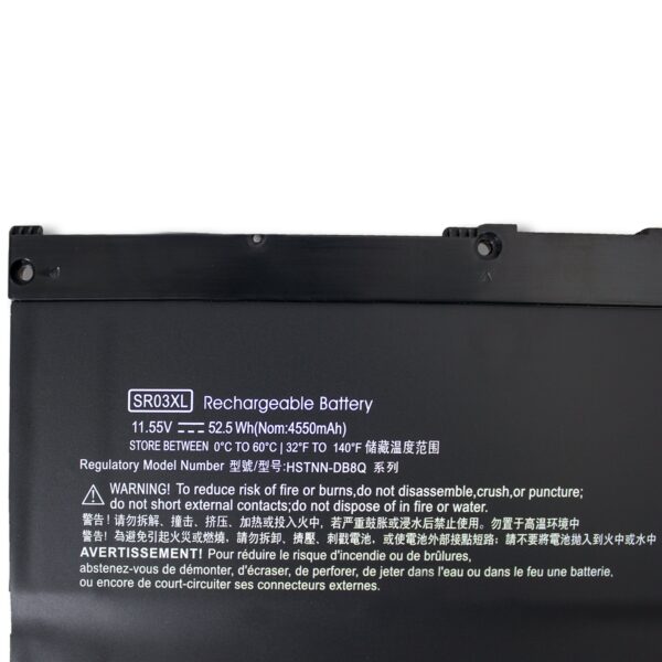 Laptop Battery for HP SR03XL Pavilion Gaming OMEN 3/4/5 Gen TPN-Q211 C133 C134 TPN-Q193 TPN-Q211 TPN-Q194