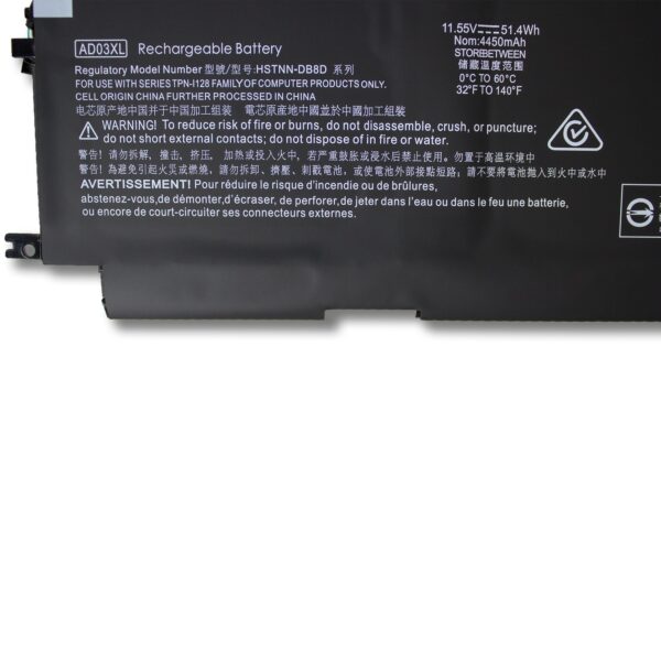 Laptop Battery for HP AD03XL ENVY 13-AD015/016/017/104/105TX TPN-I128