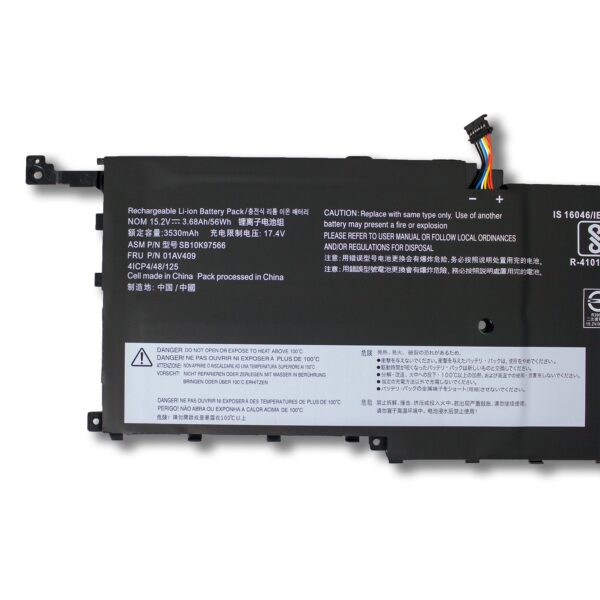 Laptop Battery for LENOVO 01AV409 ThinkPad X1 Yoga 1st 00HW028 00HW029 01AV409/441/457/410/439