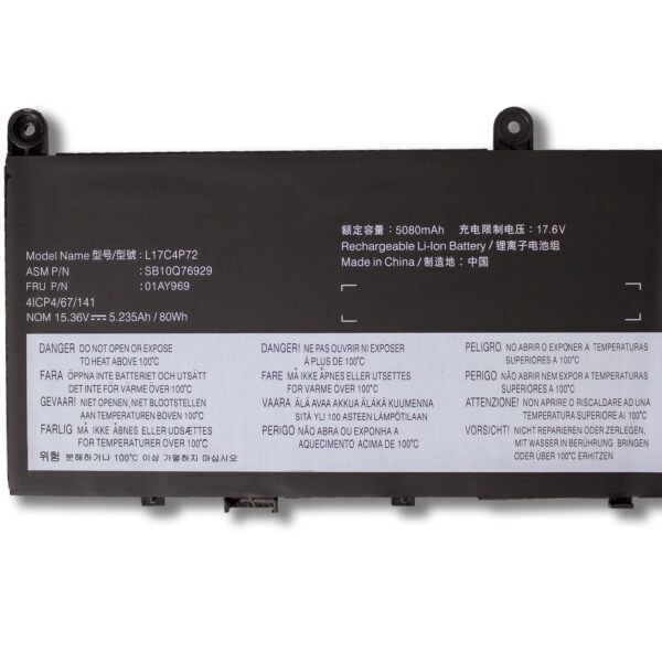 Laptop Battery for LENOVO L17C4P72 ThinkPad X1 Extreme P1 Gen1/2 L18M4P71 L17L4P72 L17M4P72