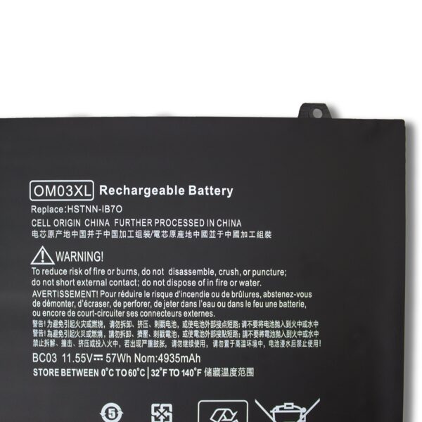 Laptop Battery for HP TypeA OM03XL TypeA EliteBook X360 1030 G2 863280-855