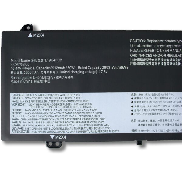 Laptop Battery for LENOVO L19C4PDB ThinkBook 14/15 G2 ITL/ARE G3 ACL L19C4PDB L20M4PDB