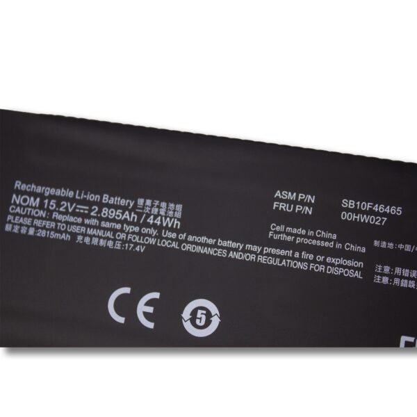 Laptop Battery for LENOVO 00HW027 ThinkPad X380 Yoga 260 370 00HW026 00HW027 01AV433