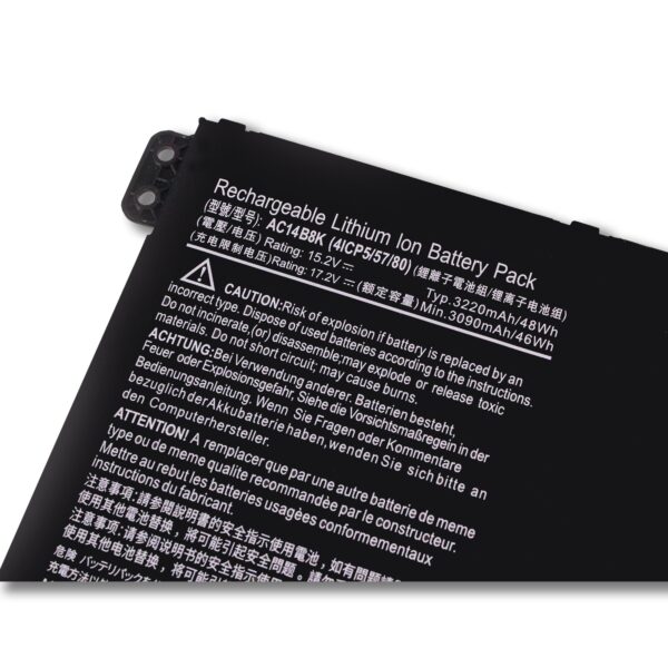 Laptop Battery for ACER AC14B8K E5 ES1-111 531 B115 V3-371 N15W8 TMP236 P238 MS2392 N17C1