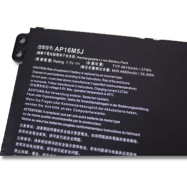 Laptop Battery for ACER AP16M5J A315-21 A315-55 N17Q2 N18Q13 AP16M5J