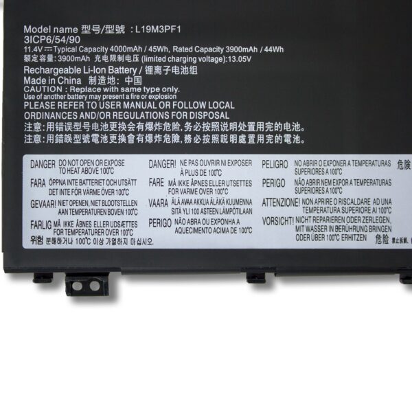 Laptop Battery for LENOVO L19M3PF1 nan
