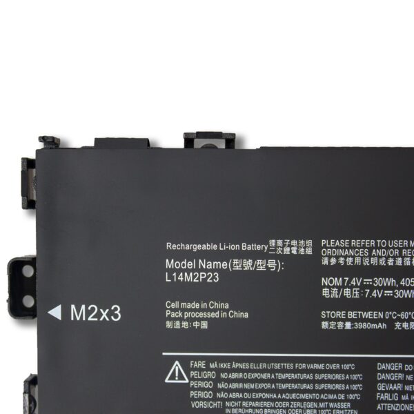 Laptop Battery for LENOVO L14M2P23 IdeaPad 100-14IBY U30 U31-70 E31-70 L14M2P24 L14S2P22 L14L2P22