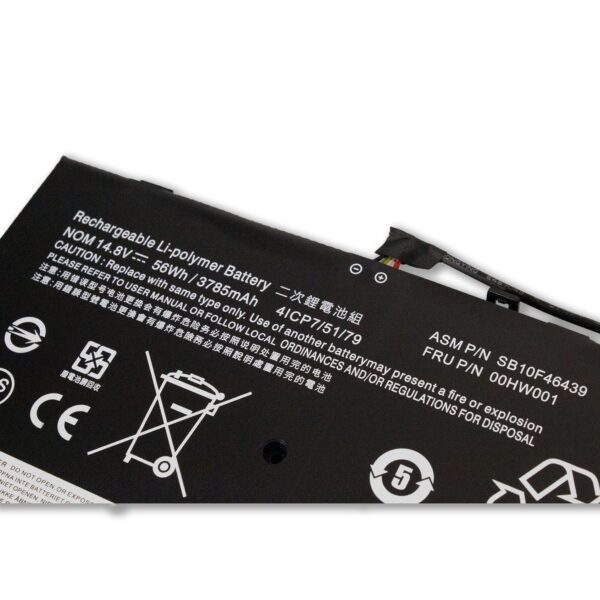 Laptop Battery for LENOVO 00HW001 ThinkPad S3 Yoga 14 00HW001 SB10F46439