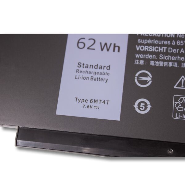 Laptop Battery for DELL 6MT4T 6MT4T 14 5470 E5470 15 5570 E5570 15 3510 M3510/7V69Y TXF9M 79VRK 07V69Y 0HK6DV 079VRK 0TXF9M [6MT4T-20