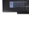 Laptop Battery for DELL F3YGT 60Wh 7000 7280 7290/13 7000 7380 7390 P29S002/14 7000 7480 7490 P73G002 DM3WC DM6WC 2X39G KG7VF 451-BBYE 453-BBCF 7.6V 4-Cell