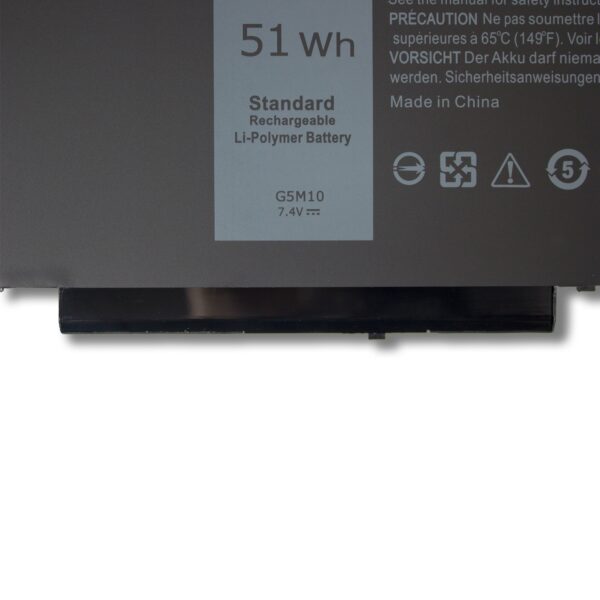 Laptop Battery for DELL G5M10 Latitude P48G 3350 3160 E5450 E5550