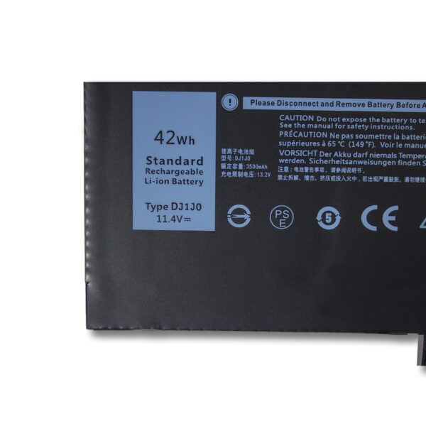 Laptop Battery for DELL DJ1J0 Latitude7280 7290 7380 7390 7480 P28S DJ1J0
