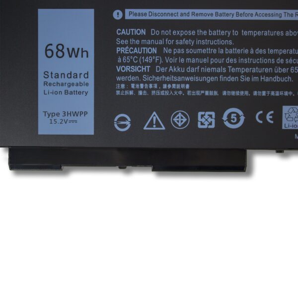 Laptop Battery for DELL 3HWPP 3HWPP/5401/5410/3541/3551/68WH