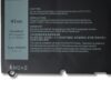 Laptop Battery for DELL HK6N5 Inspiron 5390 5391 7390 7391 7490