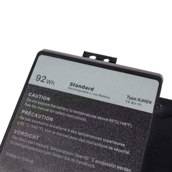 Laptop Battery for DELL 6JHDV ALIENWARE 17 R2 R3 P43F