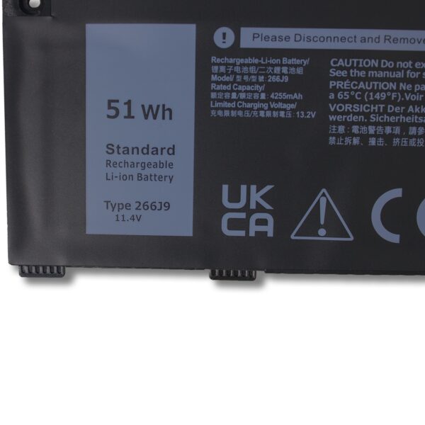 Laptop Battery for DELL 266J9 G3 3500 3790 3590 G5 5000 5500 5590