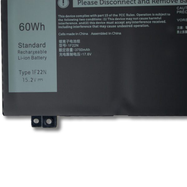 Laptop Battery for DELL 1F22N Alienware M15 M17 R1 P37E/P79/P82F