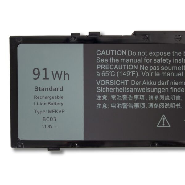 Laptop Battery for DELL MFKVP precision 7510 7520 7710 7720 P29E T05W1 MFKVP