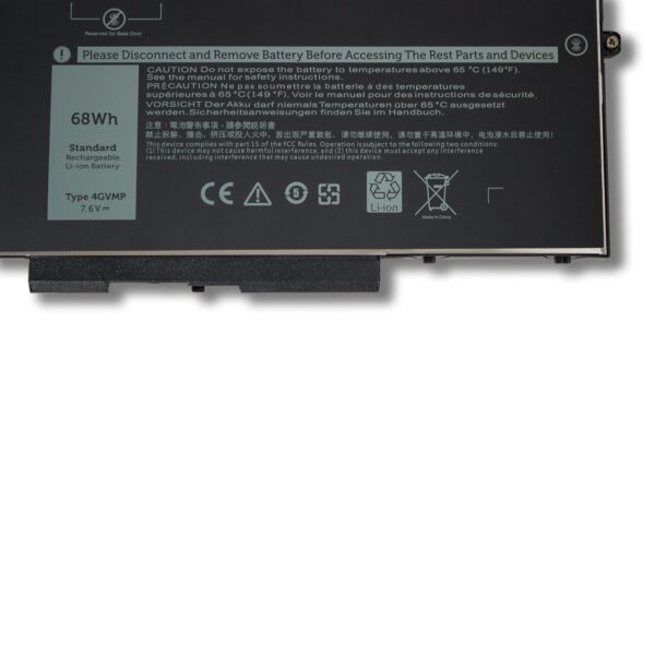 Laptop Battery for DELL 4GVMP Latitude 5400 5410 5500 5510 3550