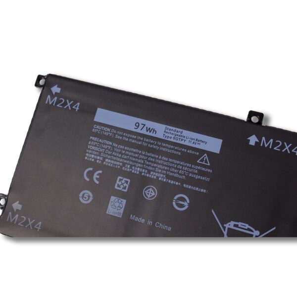 Laptop Battery for DELL 6GTPY 97Wh 6GTPY Laptop Battery Compatible with XPS 15-9560 15-9550 15-9570, for Dell Precision 5510 5520 5530 M5510 M5520 Series Mobile Workstation
