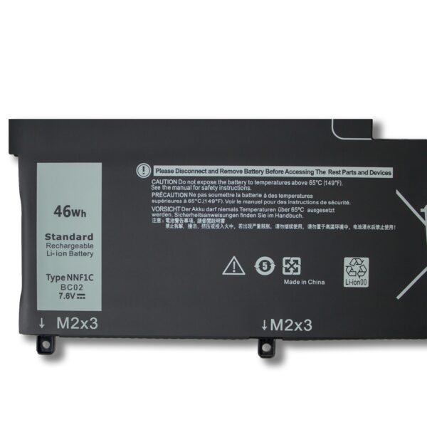 Laptop Battery for DELL NNF1C XPS13 9365 13-9365-D1605TS D1805TS