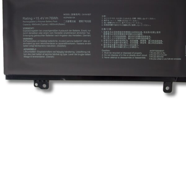 Laptop Battery for ASUS C41N1837 Zephyrus 2 GA502/D/DU/L/LU/LU GX502GW