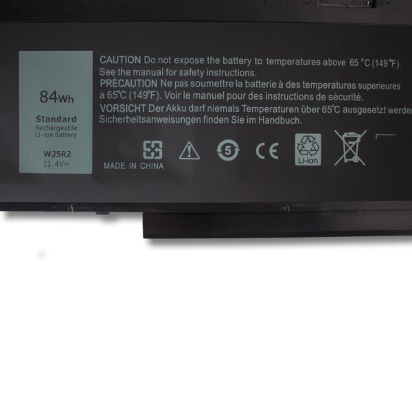 Laptop Battery for DELL WJ5R2 Precision M3510 Latitude E5570