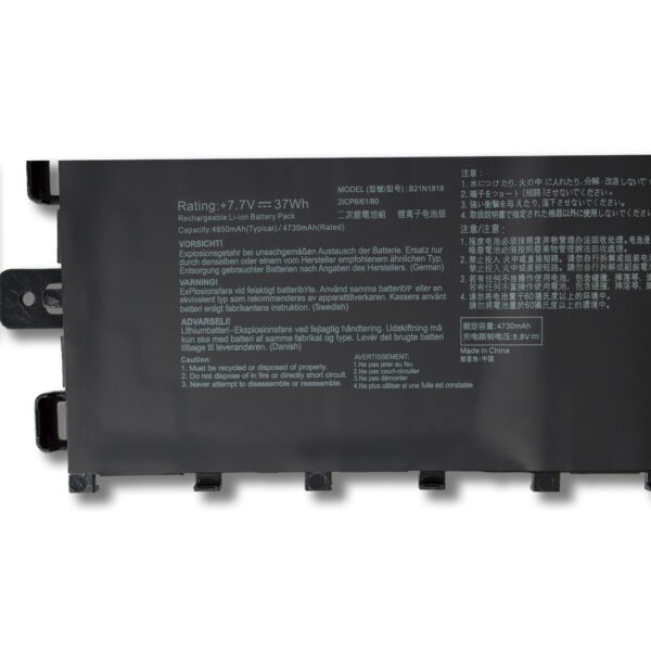 Laptop Battery for ASUS B21N1818-4 C21N1818 X512UB,F512D,A512F,X712FA