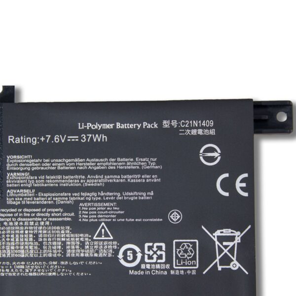 Laptop Battery for ASUS C21N1409 V455 V455L V455LB VM490 VM490L