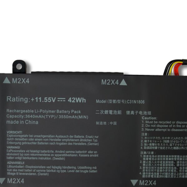Laptop Battery for ASUS C31N1806 K505B X505BA X505BP A505Z ADOL13F C31N1806 S330FA S330UA X330UA