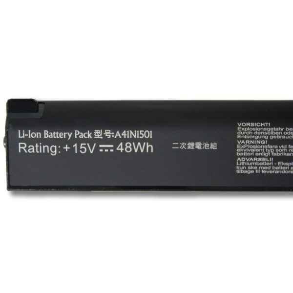 Laptop Battery for ASUS A41N1501 FX71PRO FX71PRO6700 N552V N552VN752V GL752JW GL752VW FX71
